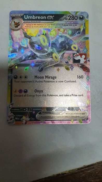 Carta pokemon  Umbreon ex
