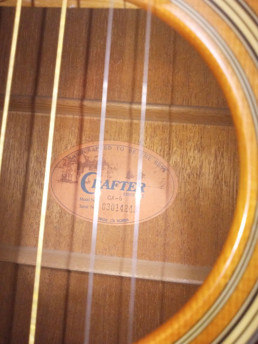 Gitara akustyczna CRAFTER GA 6 Korea