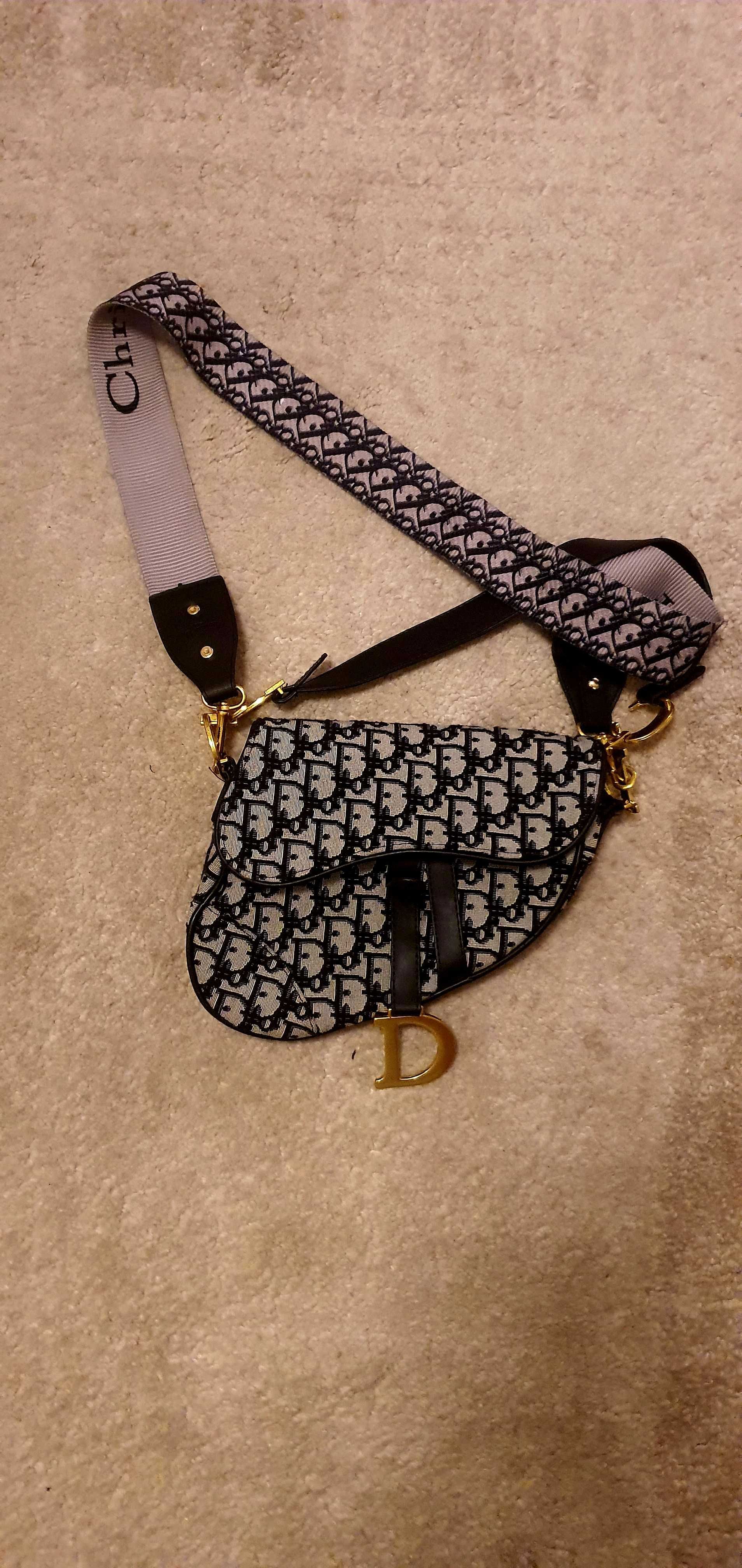 Torebka Dior Saddle Bag monogram