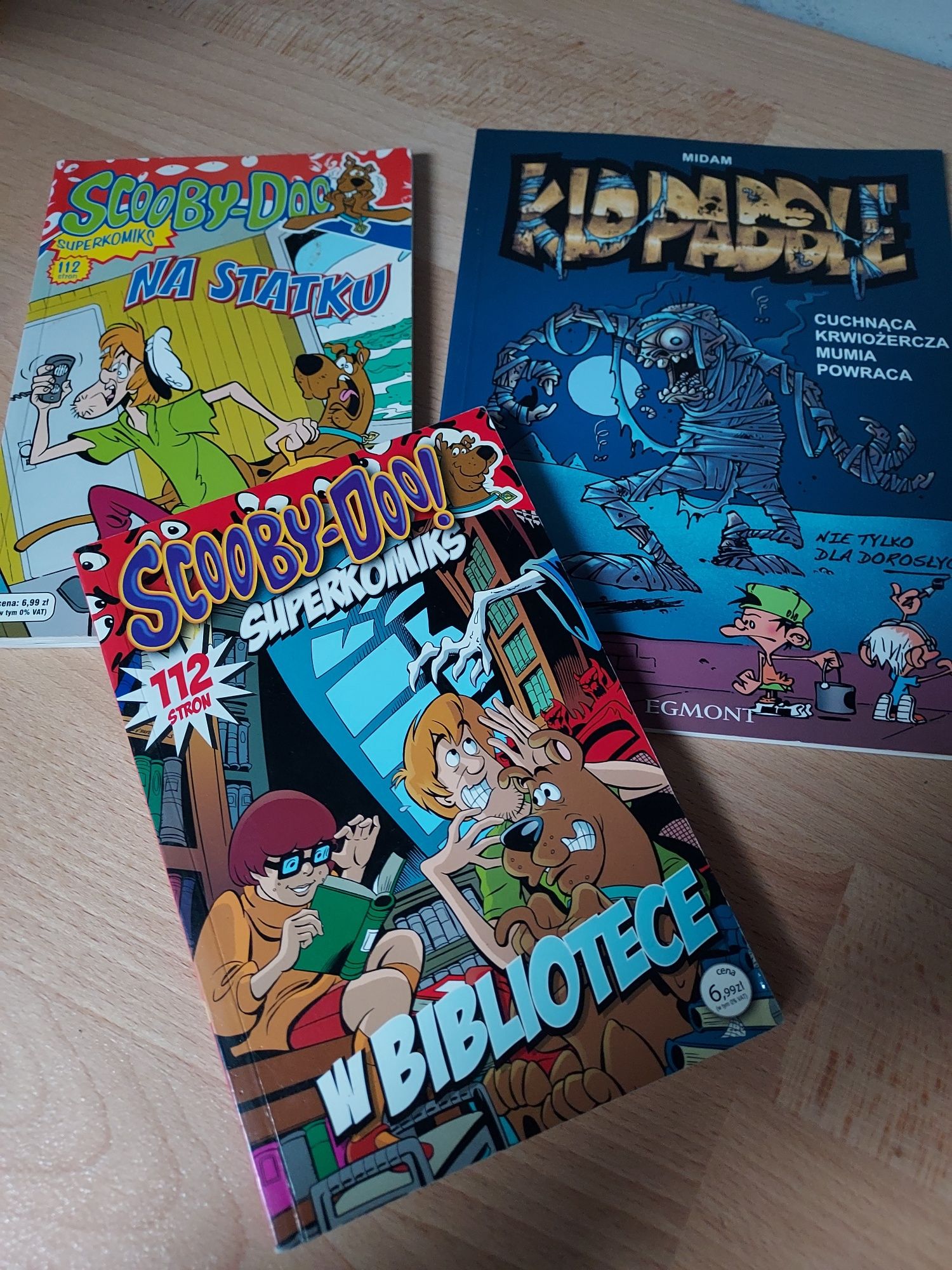 Komiksy Scooby-Doo i Kidpaddle