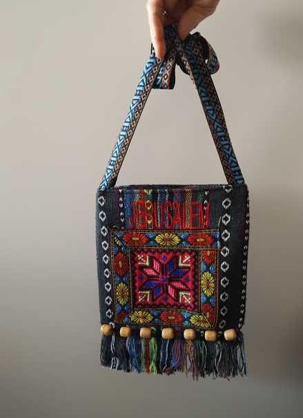 Oportunidade peça diferenciada - Bolsa artesanato genuíno de Jerusalém