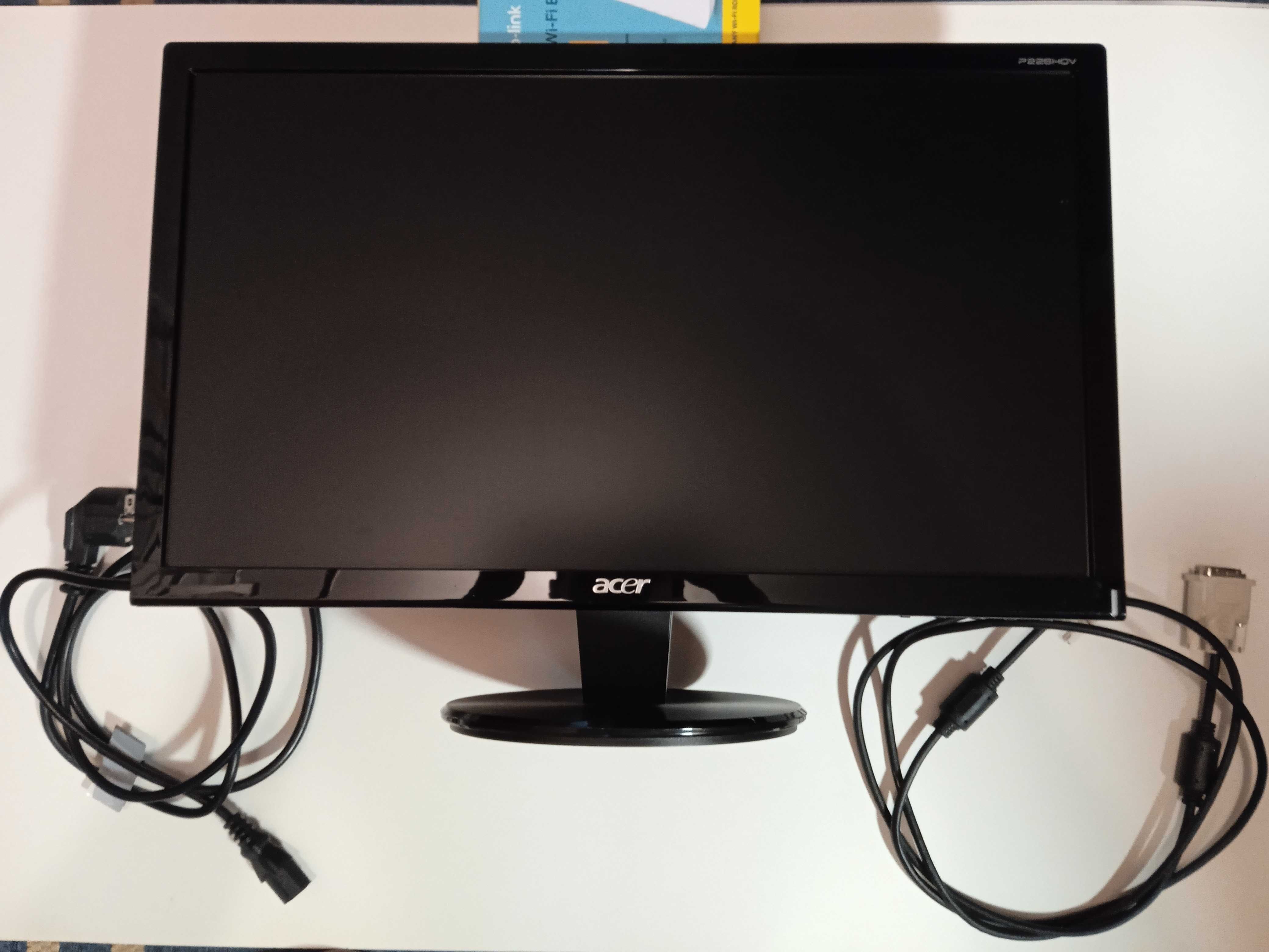 Монитор/монітор Acer P226HQ  22",
Full HD Чорний. Ідеальний стан.