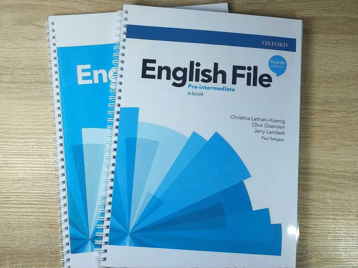 English File (4th edition) Всі рівні+Аудіо