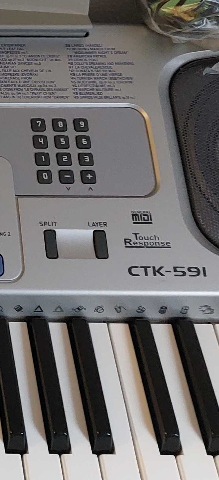 Piano Casio CTK-591