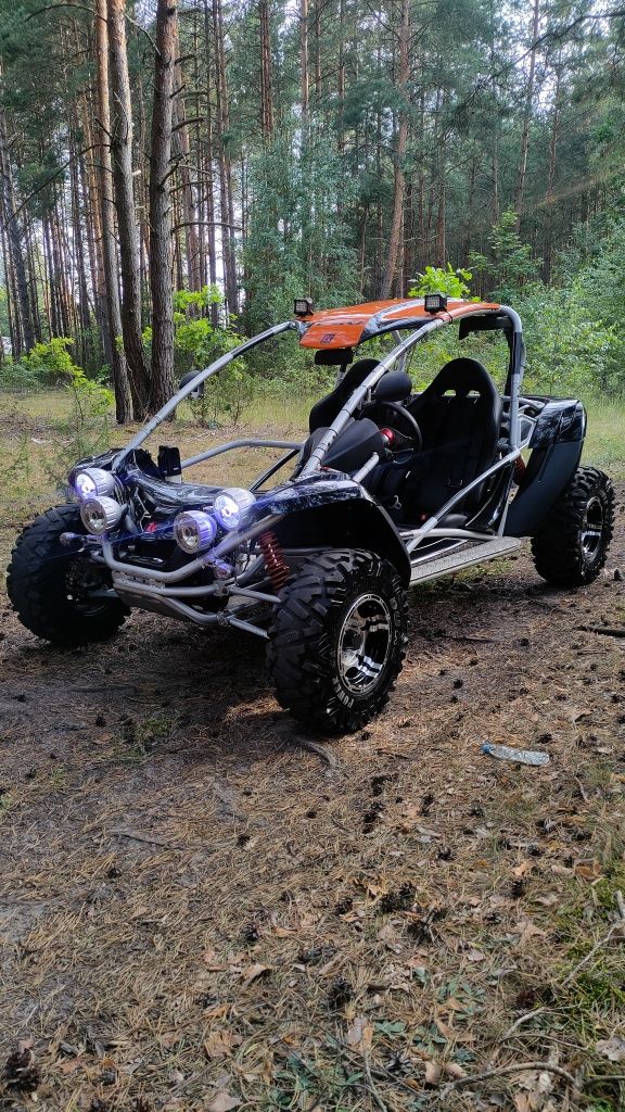 Buggy PGO BR 500 interkom TK exhaust