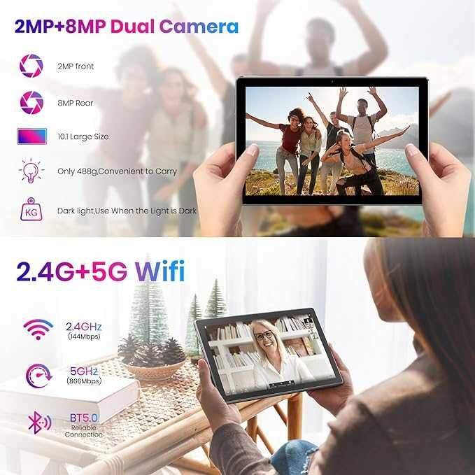 Tablet z systemem Android 13, 10"