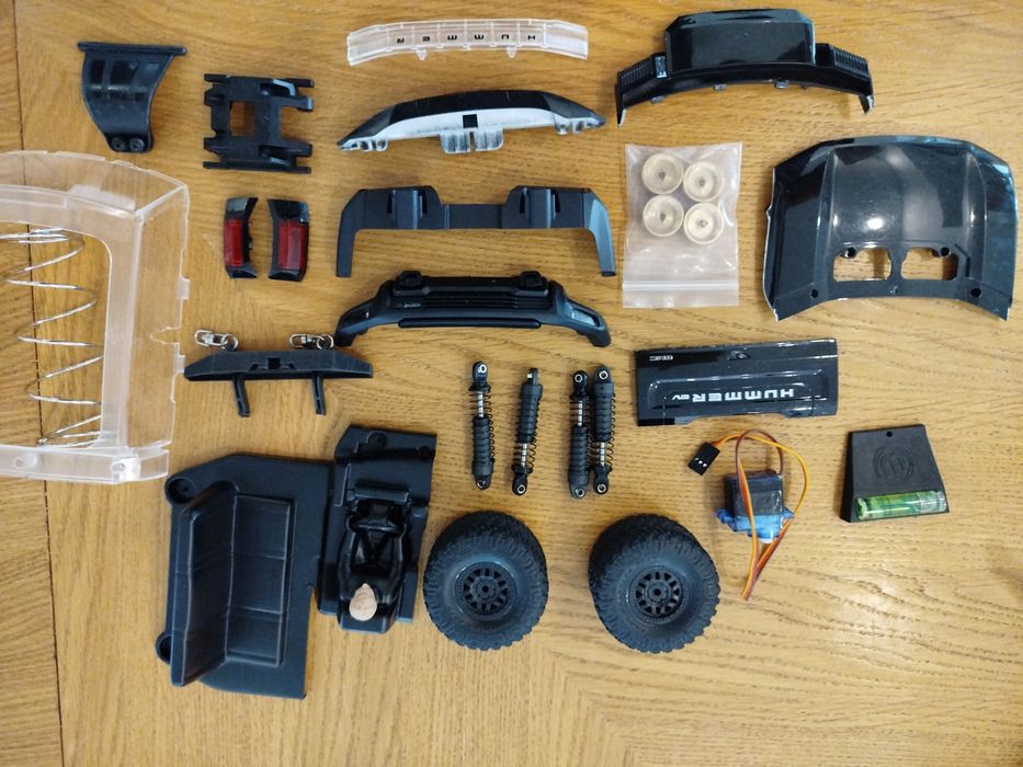 Trx4m fcx18 scx24 części rc skala 1/18 1/24