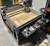 CNC fresadora projeto diy mesa 90x100cm