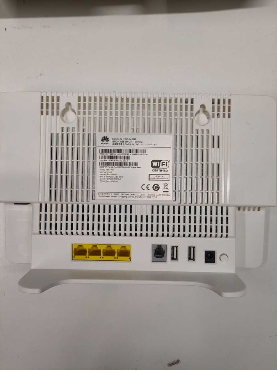 Router Huawei echolife hg8245q2