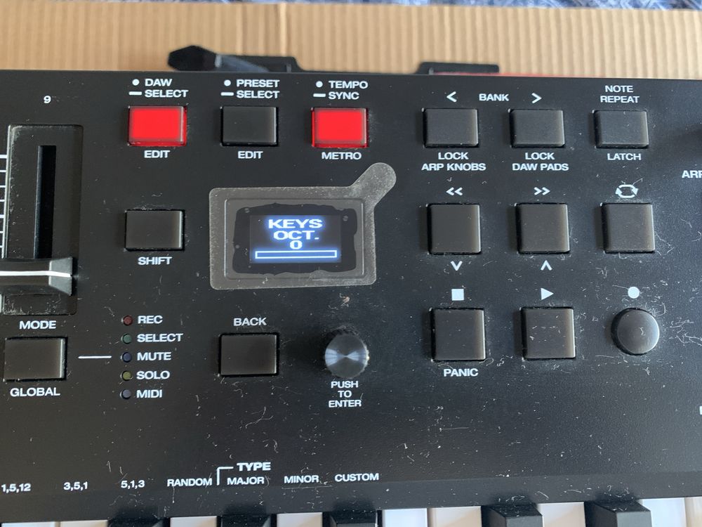 Teclado M-audio oxygen pro 49