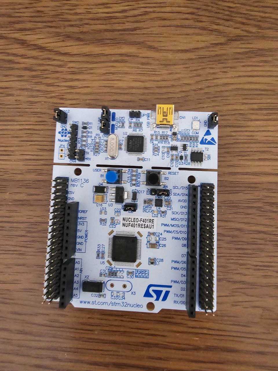 stm32f401re плата