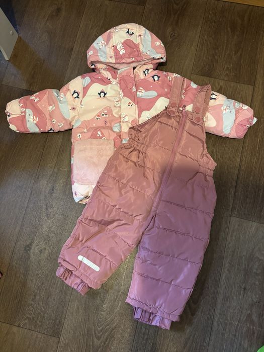 Зимовий напів комбенизон і куртка