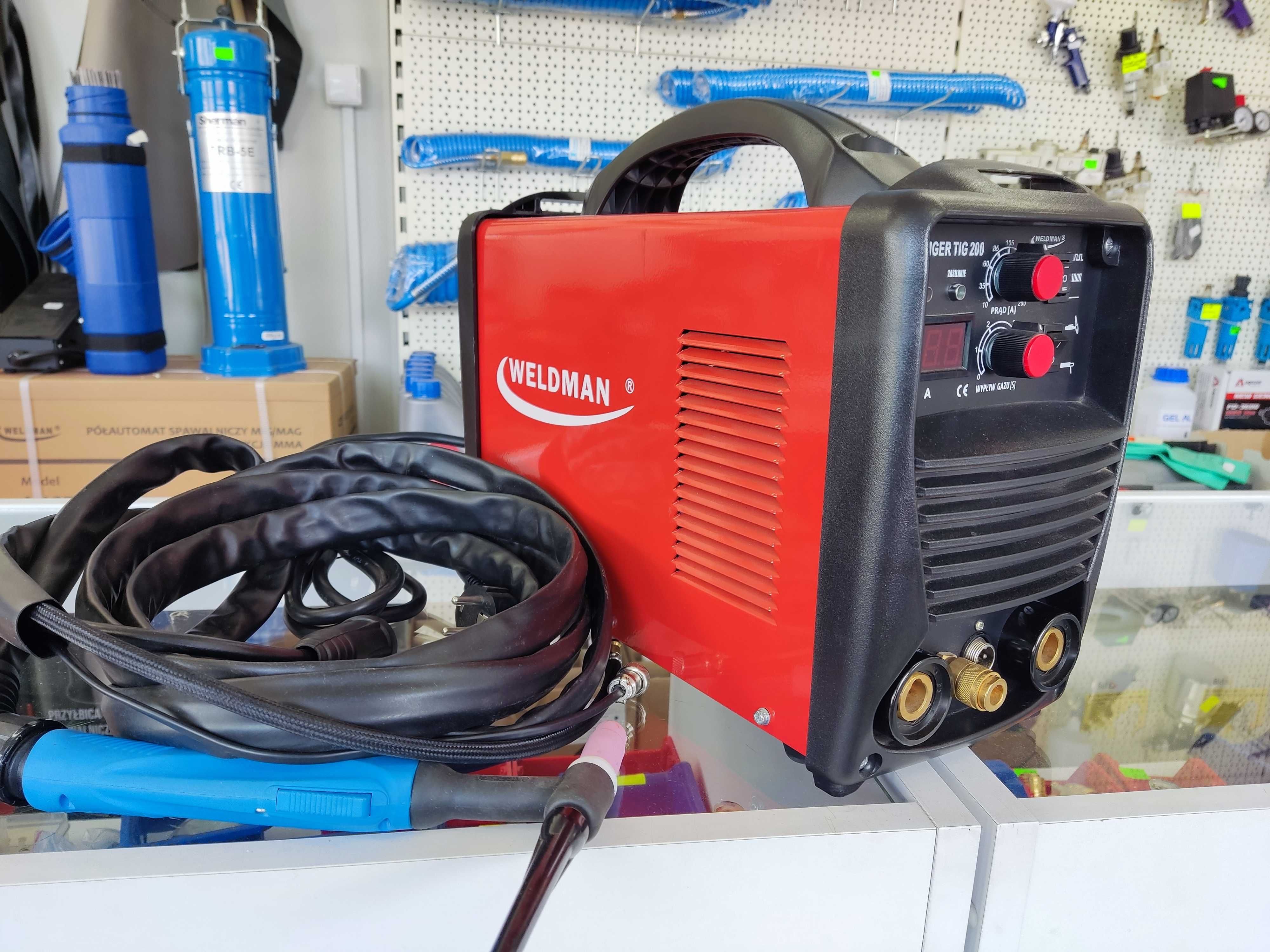Spawarka TIGER Tig 200DC HF Puls