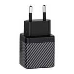 Ładowarka Sieciowa Invzi Gan 2X Usb-C, 45W, Eu (Czarna)
