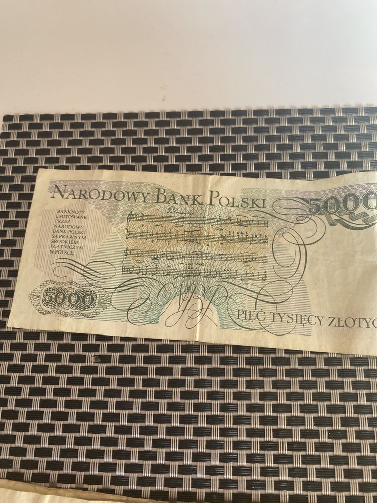 Banknot 5000 zł