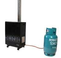 Ogrzewacz gazowy, piecyk z wyrzutem spalin zasilany z butli 4 kW