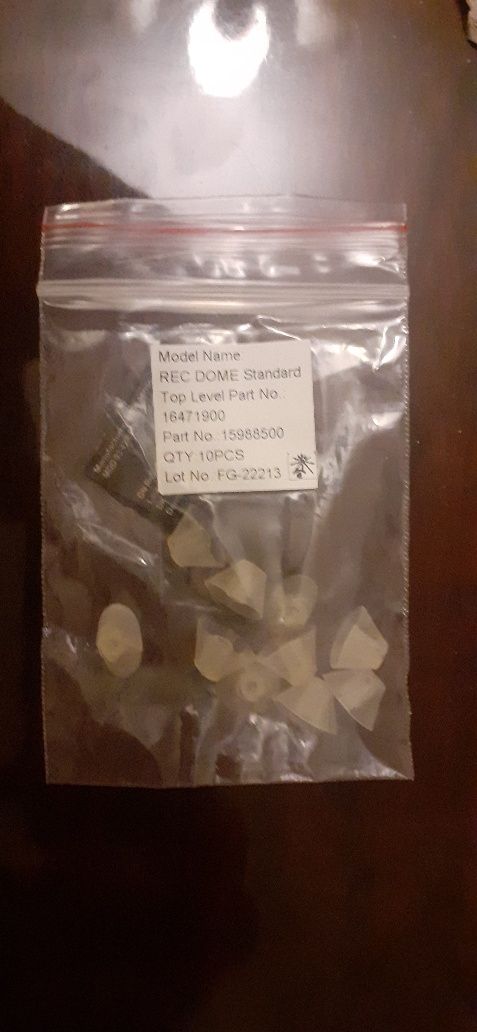 Nasadki kopułki TULIPAN (10szt) do aparatów słuchowych