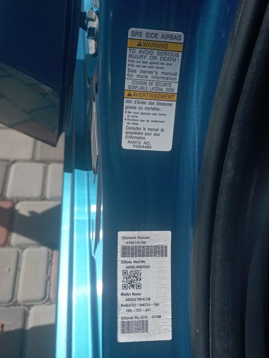 Mitsubishi Mirage 2019.