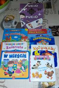 Książeczki dla maluchów i Pucio układanka