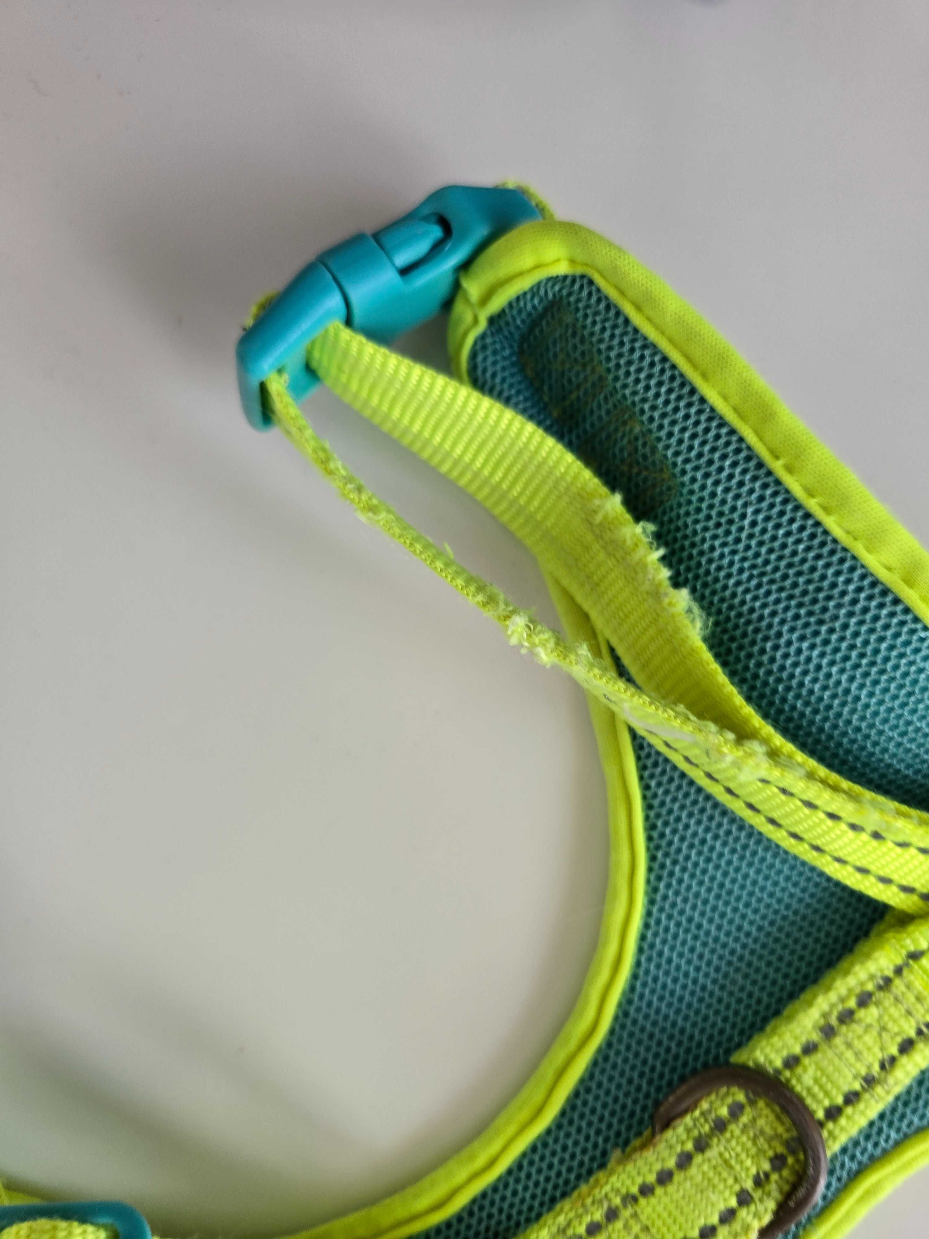 Szelki 3 PEAKS 55-77 cm dla psa miękkie  odblaskowe szczeniak