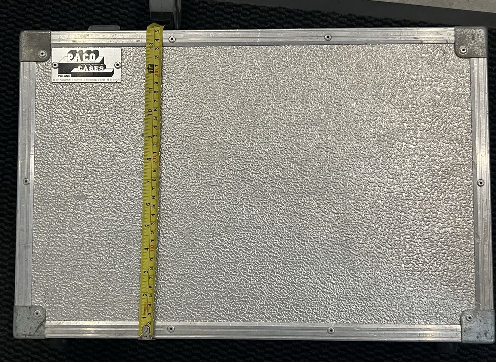 Case skrzynia walizka pedalboard Paco Cases
