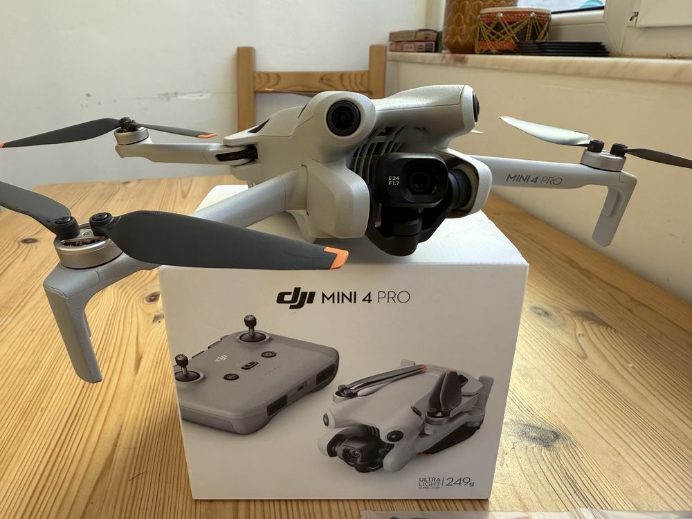 DJI mini 4 PRO + bateria extra NOVA, usado uma vez