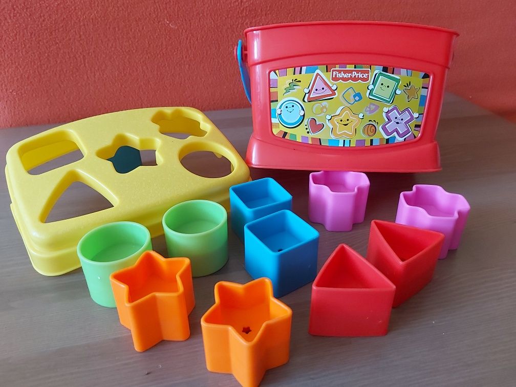 Wiaderko sorter na klocki Fisher Price