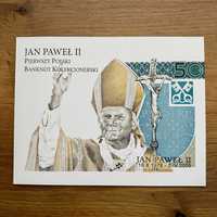 Folder premium Jan Paweł II PWPW 50zł najrzadszy
