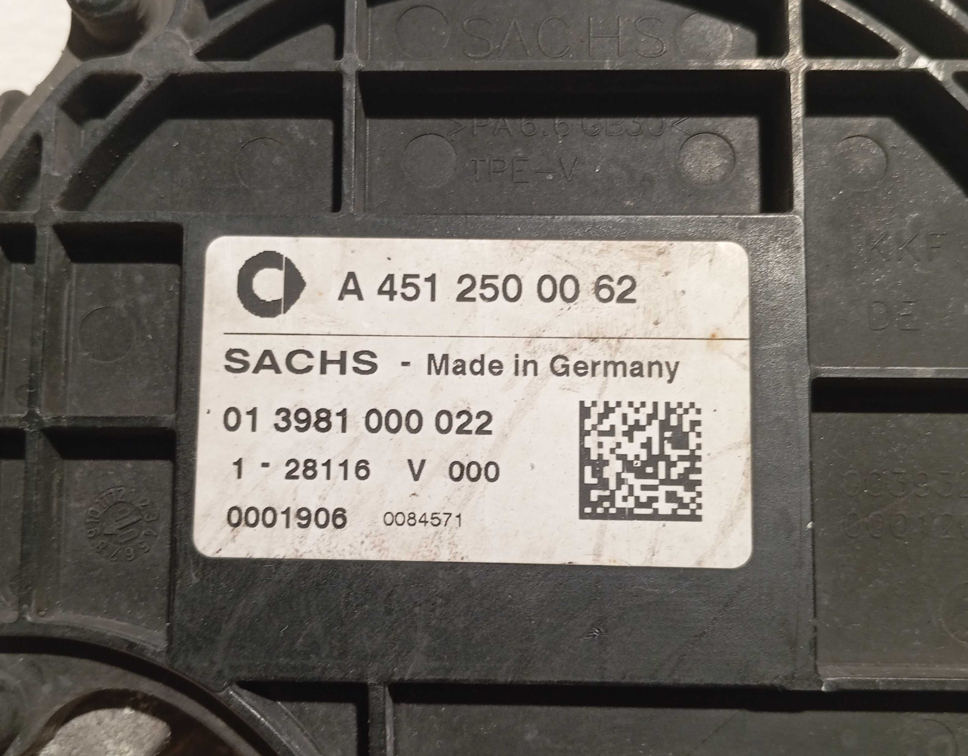 Робочий циліндр зчеплення Smart ForTwo 451 A4512500062