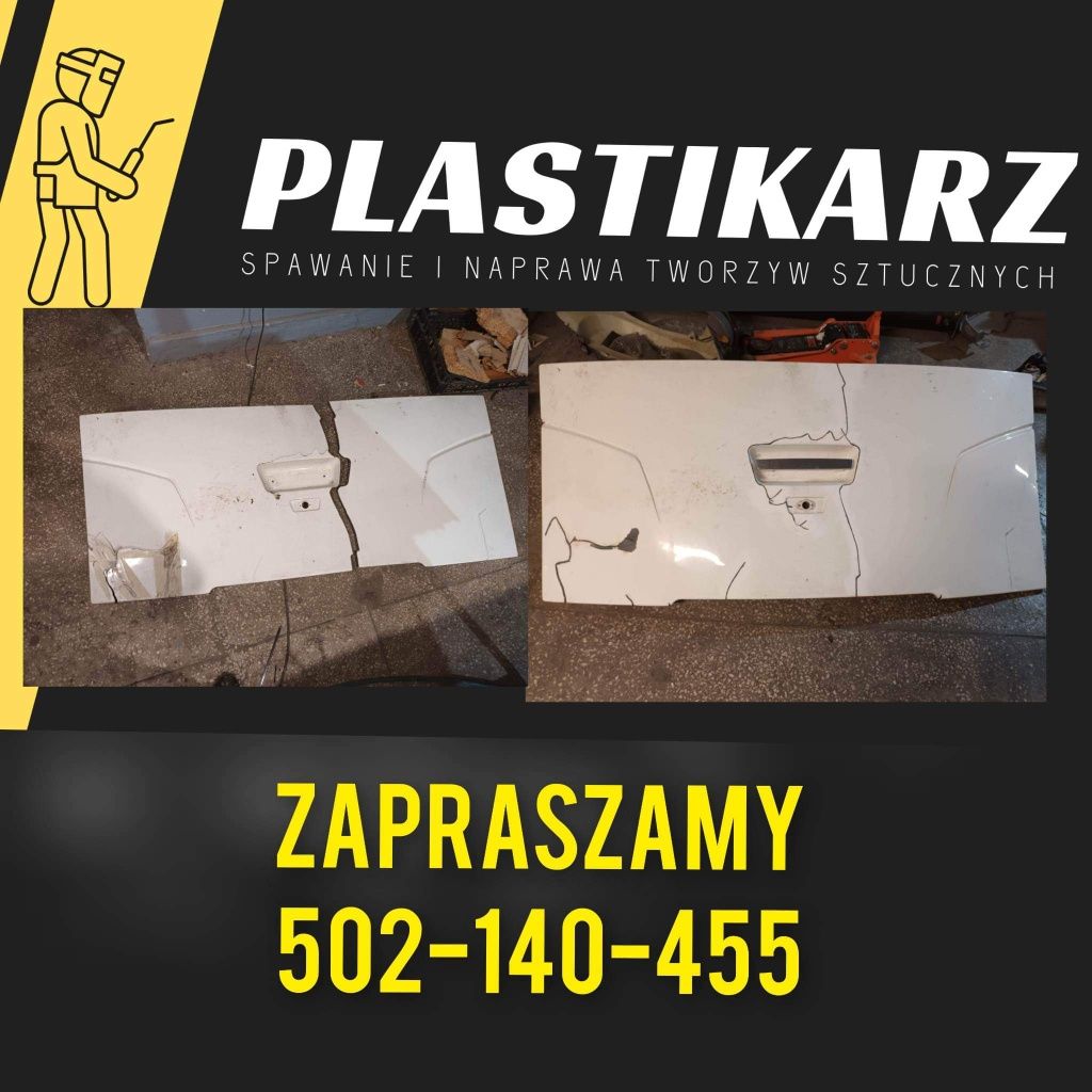 Spawanie Naprawa Klejenie plastiku.elementów z żywicy.Polerowanie lamp