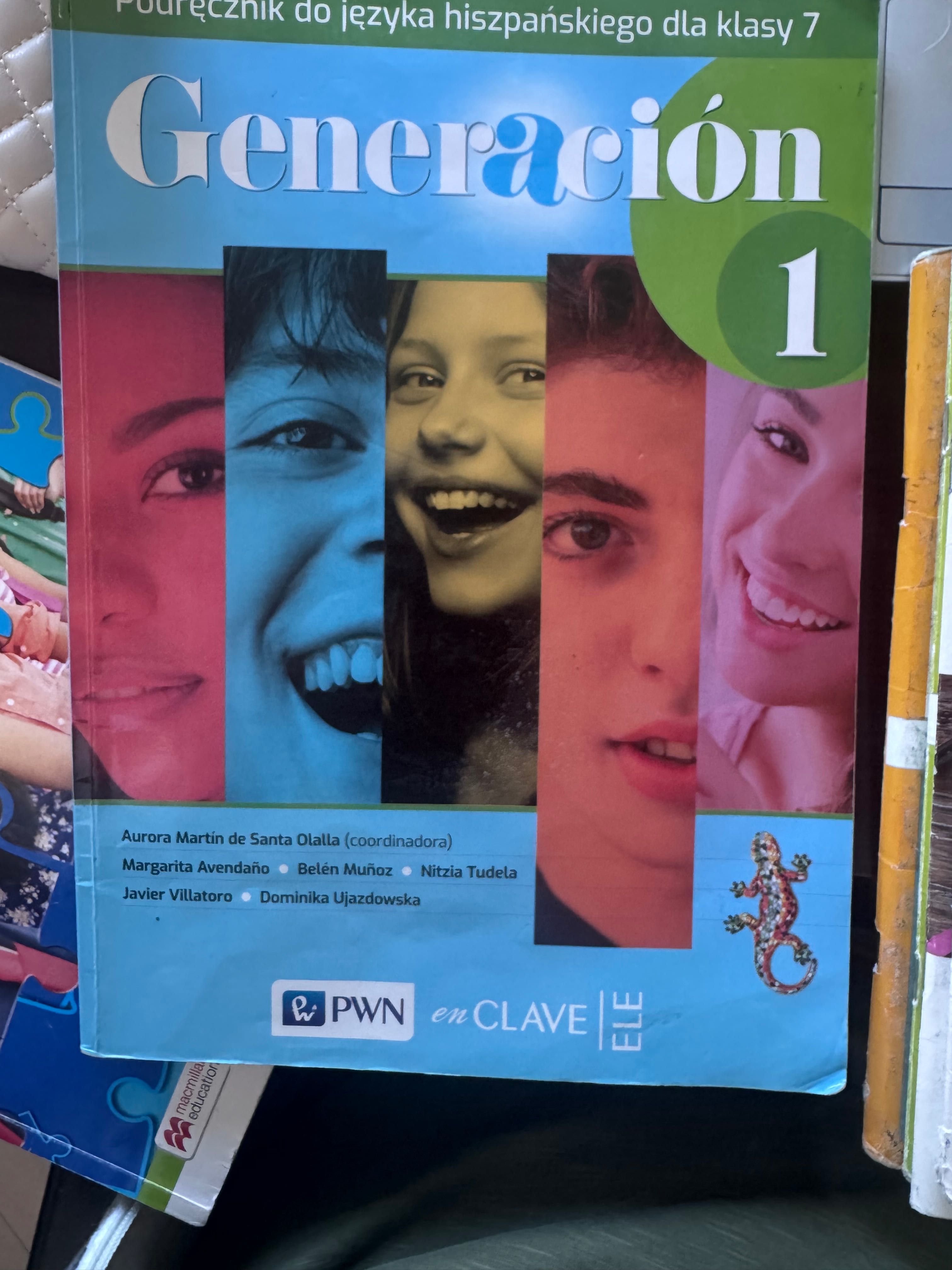 Podręcznik i ćwiczenia do hiszpańskiego klasa 7
