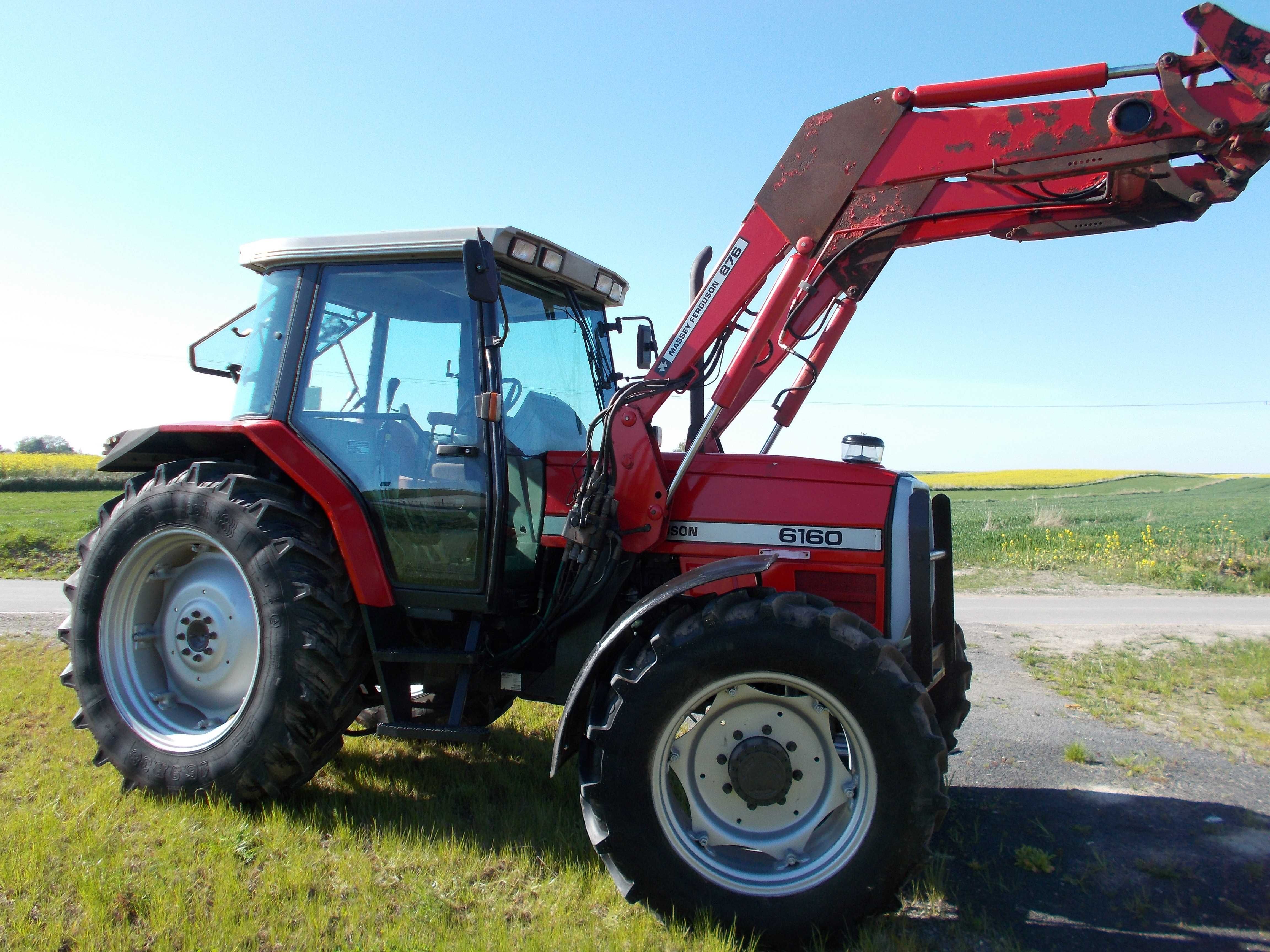 Massey Ferguson 6160  ładowacz 6260