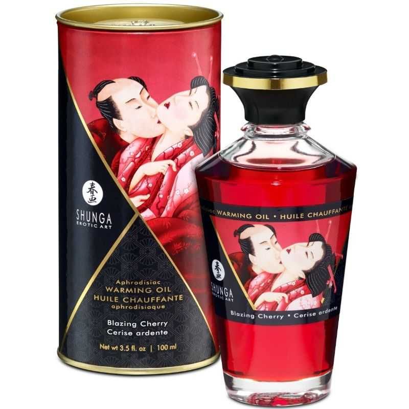 Óleo de massagem Shunga 100 ml (vários sabores)