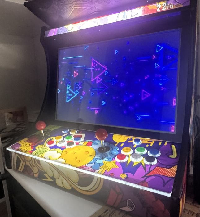 Maquina jogo arcade retro com mais de 26 mil jogos