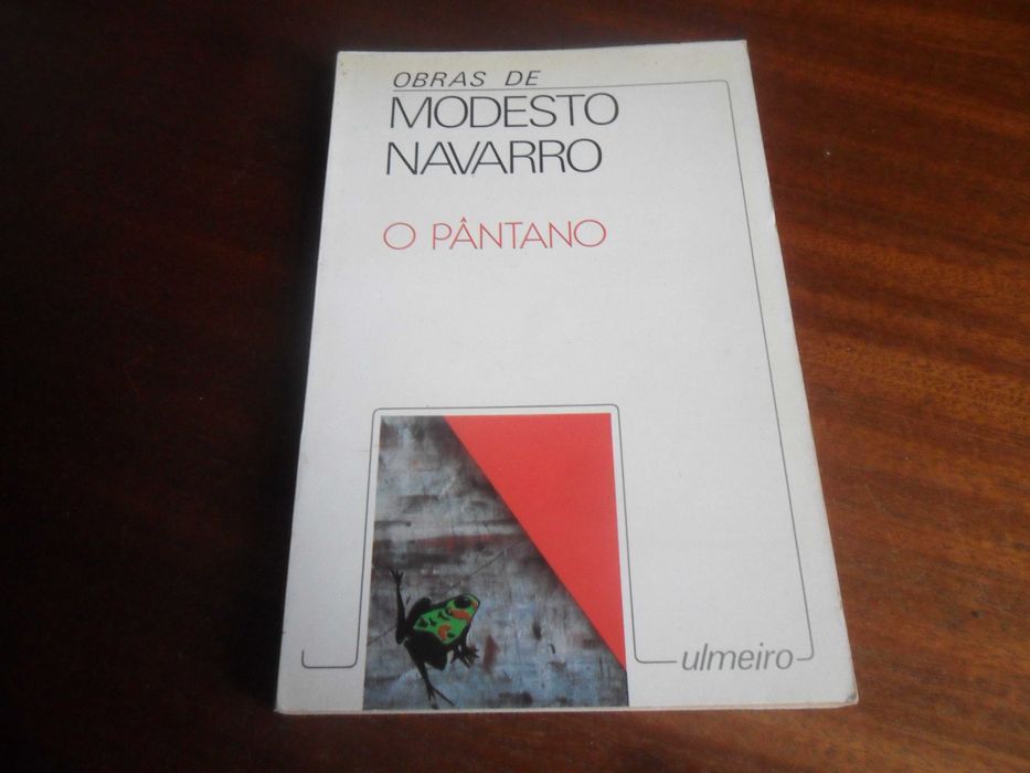 "O Pântano" de Modesto Navarro - 1ª Edição de 1986
