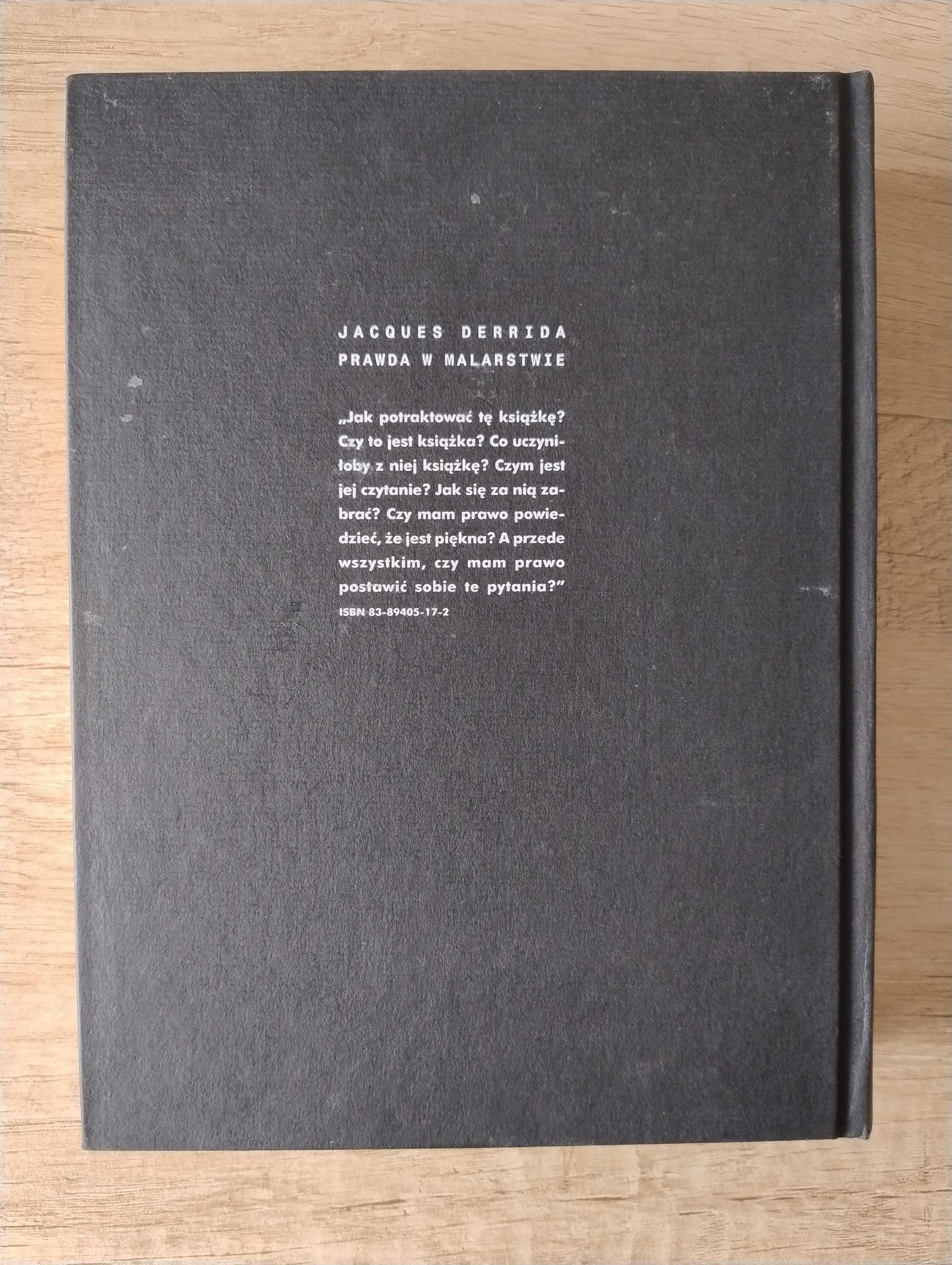 Prawda w malarstwie – Jacques Derrida