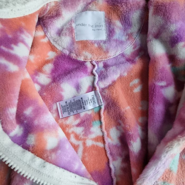 Piżama jednoczęściowa polarowa Next pajac kombinezon dres polar