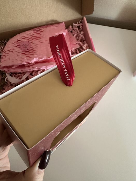 Mydlo Stara Mydlarnia Golden Spice zestaw kostek do kąpieli