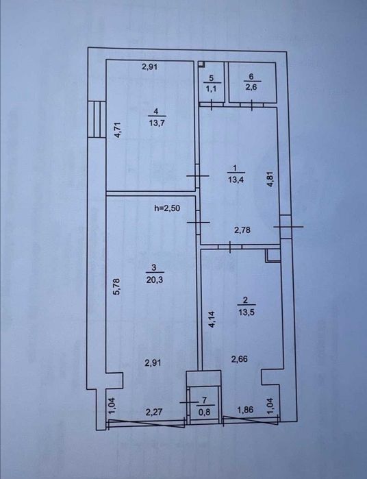 Продам 2к.квар. В Центре Левобережного массива. Новый /Жилой дом ОСББ!