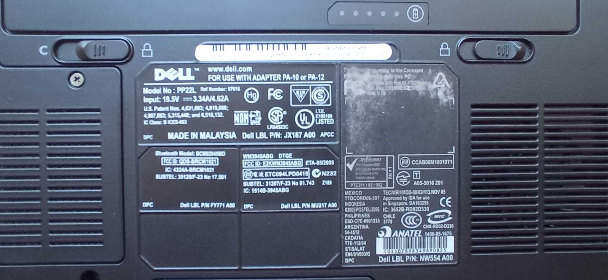 DELL INSPIRON 15  model 1521