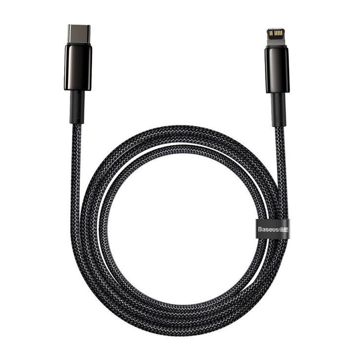 Baseus kabel USB Typ C - Lightning szybkie ładowanie PD 20W 2m czarny