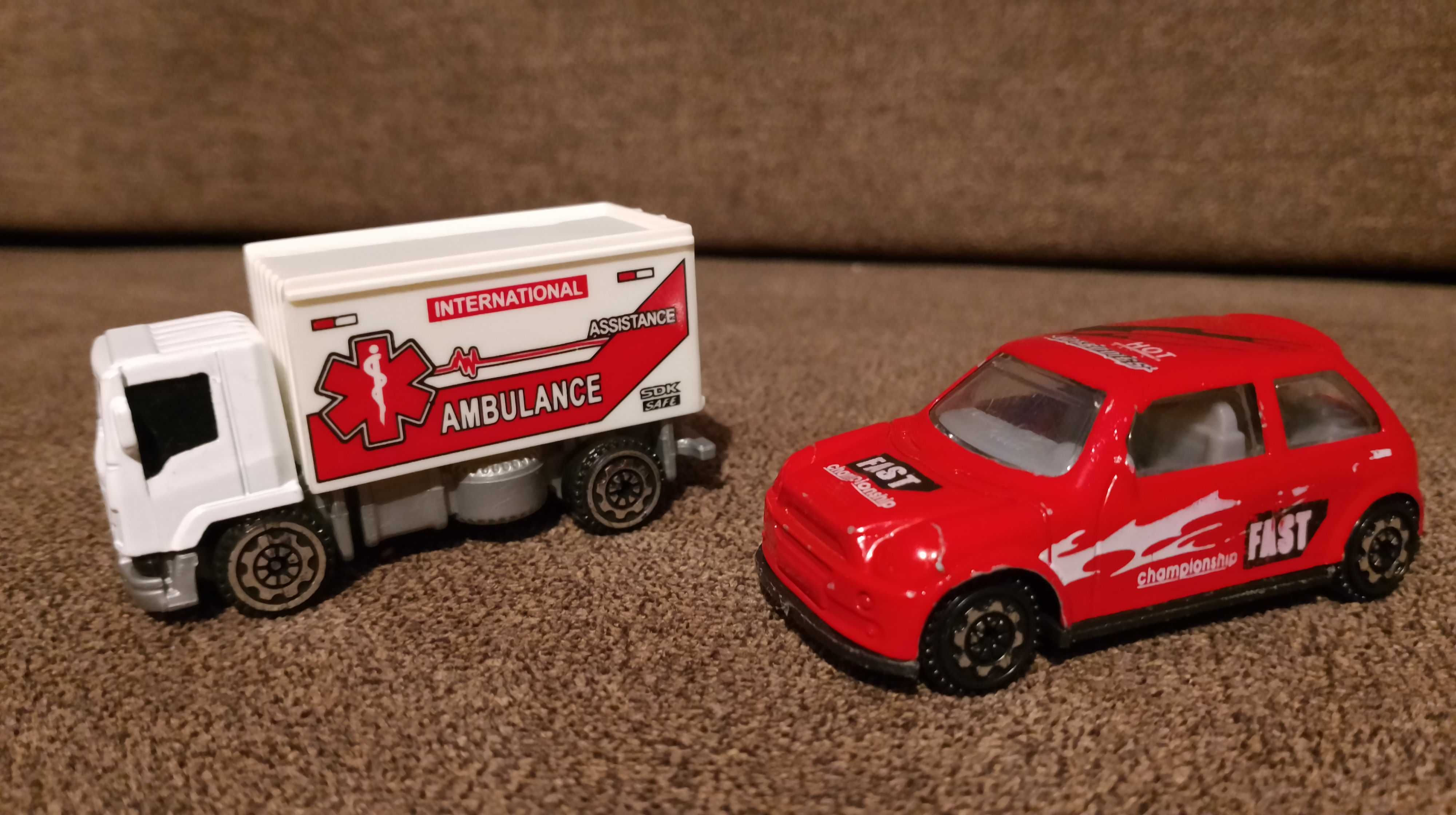 Resoraki pojazdy specjalne matchbox
