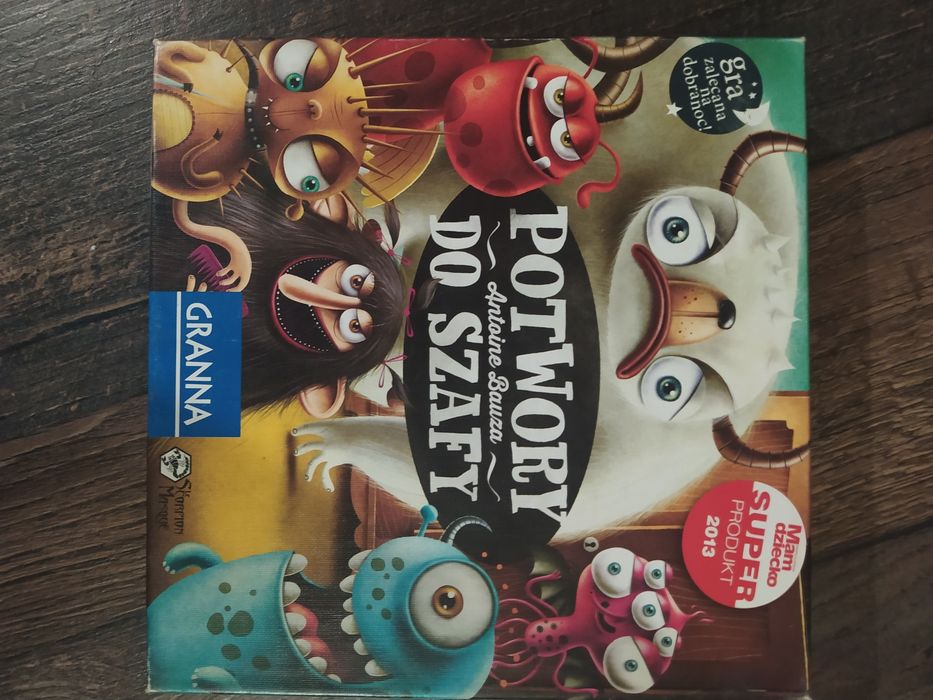 Potwory do szafy gra firmy Granna