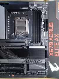 Материнська плата Gigabyte X670 Aorus Elite AX, Socket AM5, DDR 5