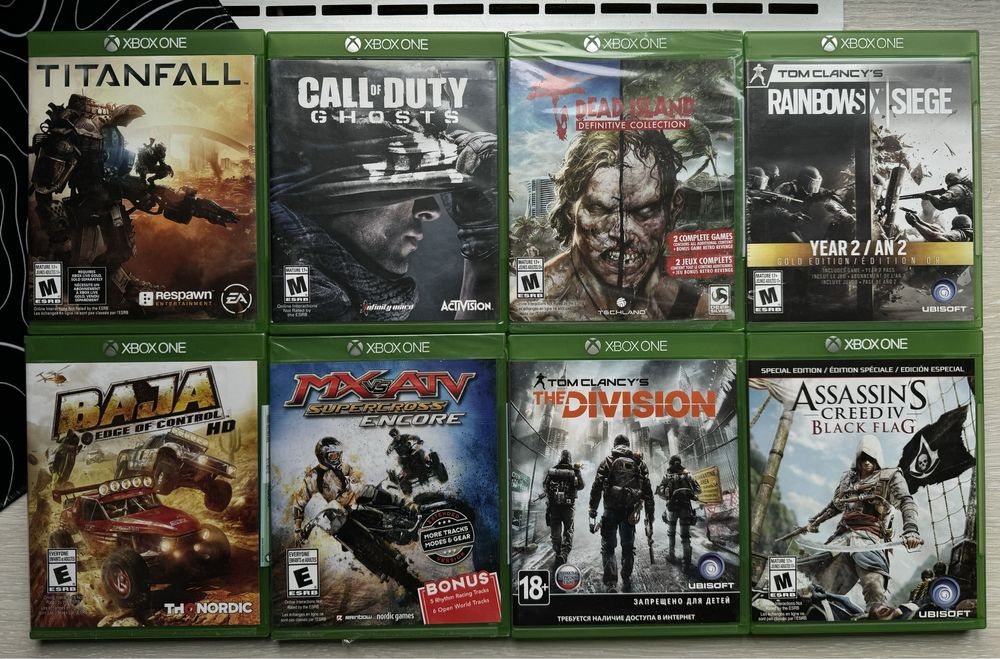 Игры XBOX One/Series X.  STEEP, Batman, Titanfall, Thief, Call of Duty