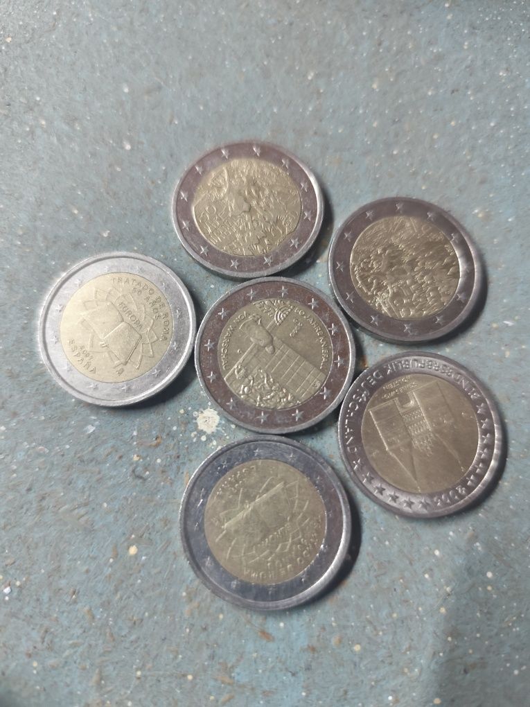 Moedas de 2€ diferentes