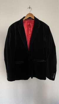 Велюровый пиджак, жакет, пальто Devred мужской, Франция