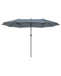 Parasol ogrodowy 460x280 cm mega Songmics