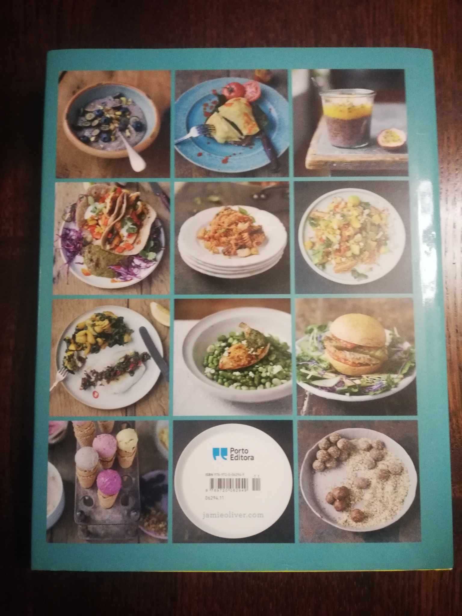 Livro de Culinária - Jamie Oliver Receitas Saudáveis