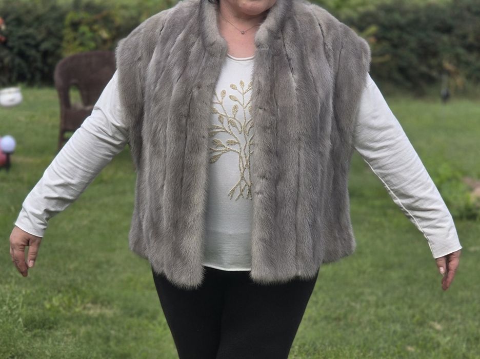 Piękne futro z norek,  stan idealny